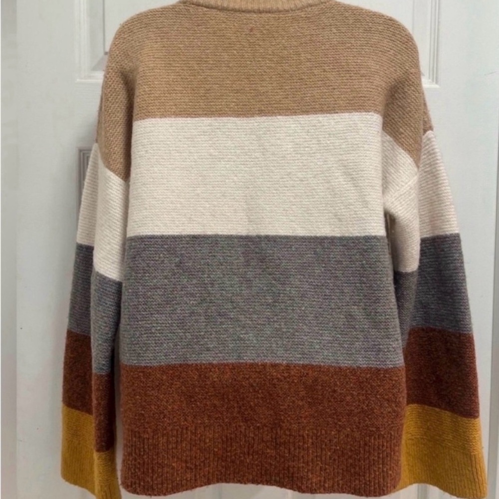 Madewell Andria Pullover Striped Sweater Back to School - Preppy-Small-EUC - Picture 9 of 13